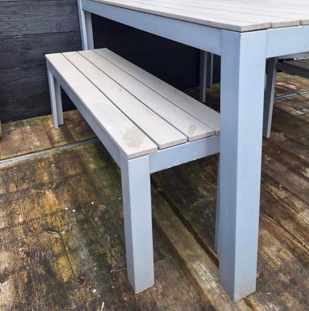 Gezocht Bankje Falster Ikea, Tuin en Terras, Ophalen of Verzenden, Gebruikt, Hout