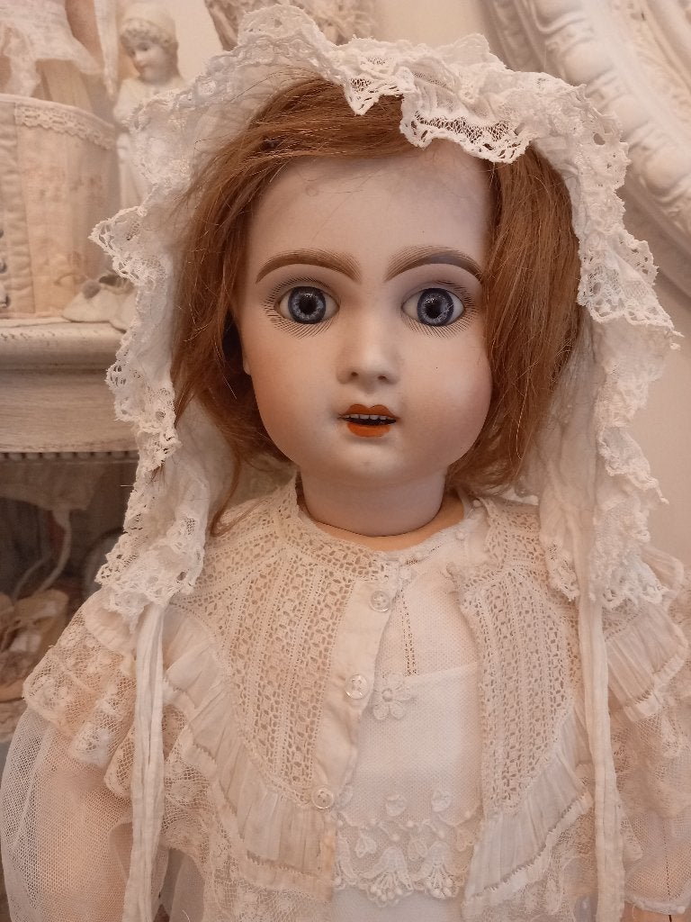 Antieke Franse Tete Jumeau pop 62 cm., Ophalen of Verzenden