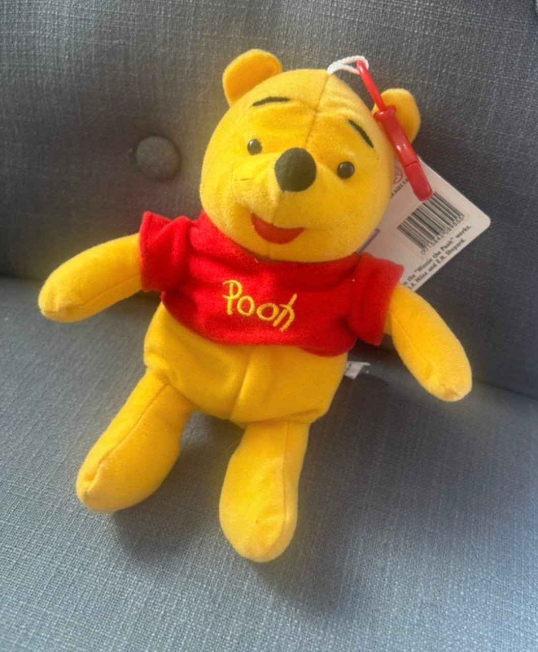 New: Winnie the Pooh knuffel met hanger, Disney, Disney, Beer, Nieuw