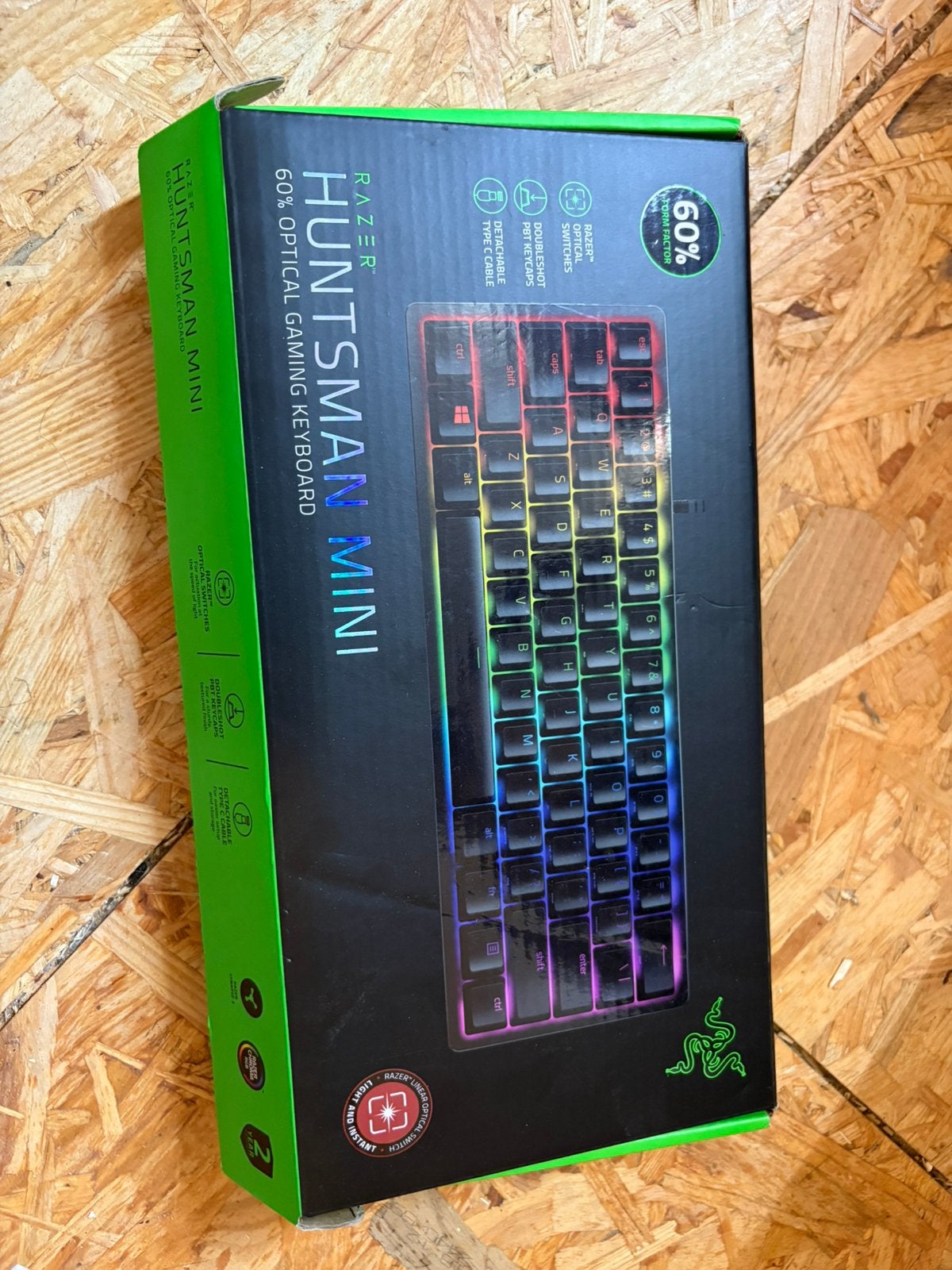Razer huntsman mini gaming toetsenbord, Ophalen of Verzenden, Zo goed als nieuw, Gaming toetsenbord
