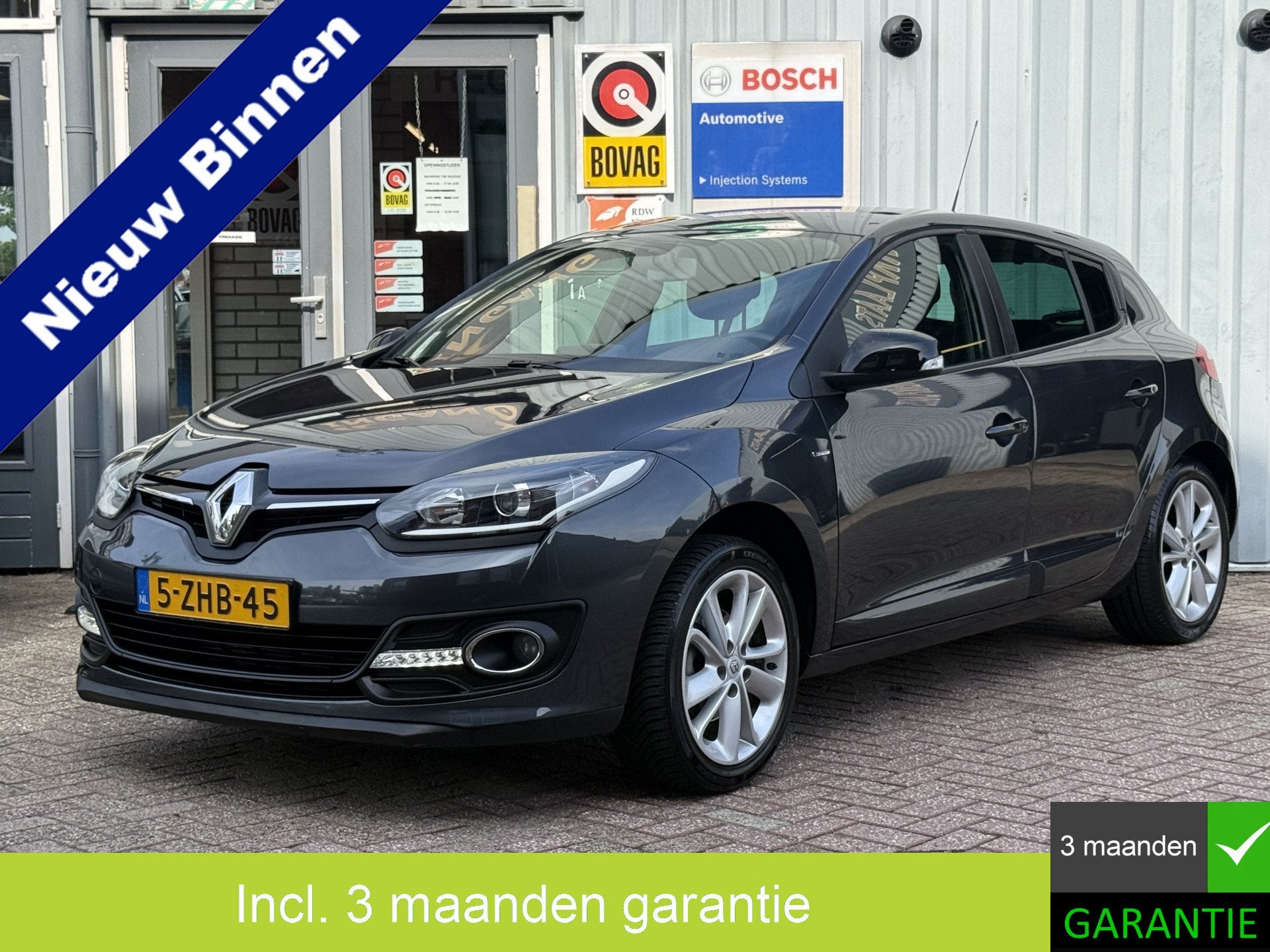 Renault Mégane 1.2 TCe Limited | NAVI | TREKHAAK | CRUISE |, Voorwielaandrijving, Euro 5, Stof, Gebruikt