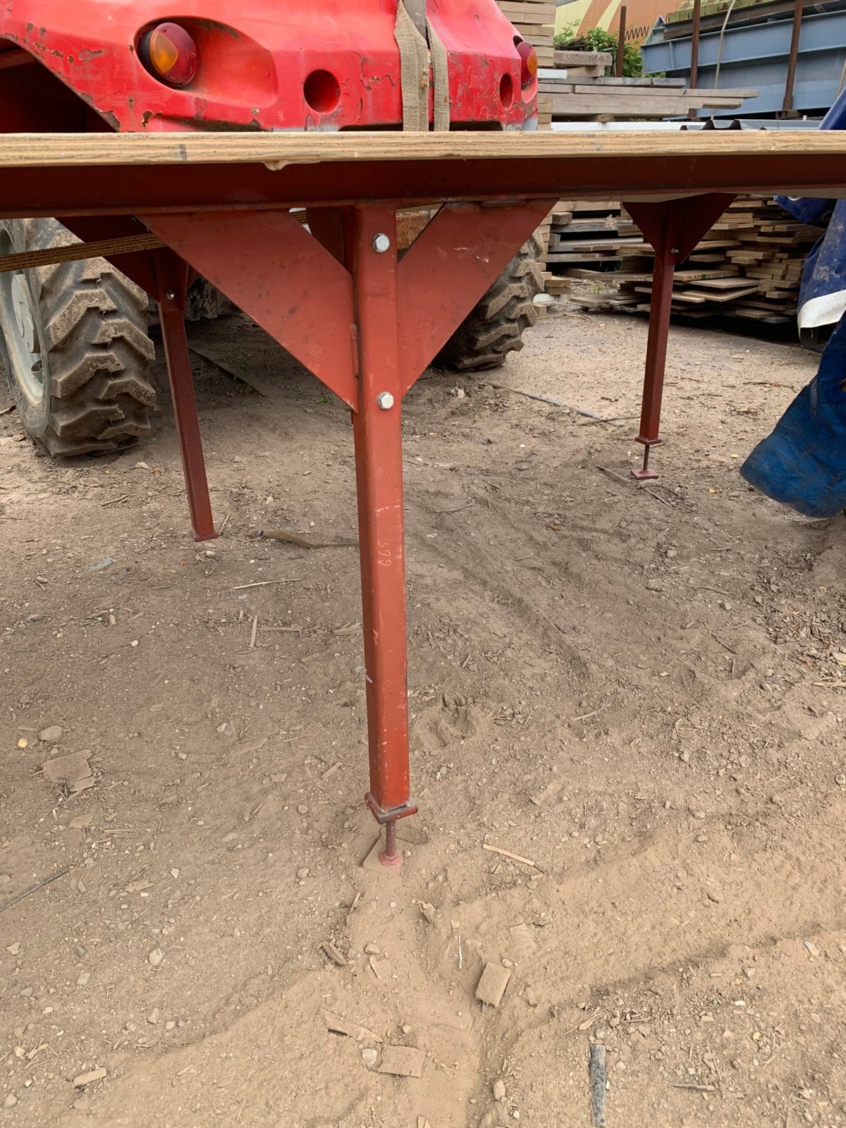 Werktafel werkbank hobbytafel inpaktafel verkooptafel, Ophalen, Zo goed als nieuw