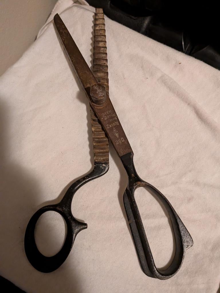 Vintage Kartelschaar (Zigzag-schaar) ww2, Ophalen of Verzenden