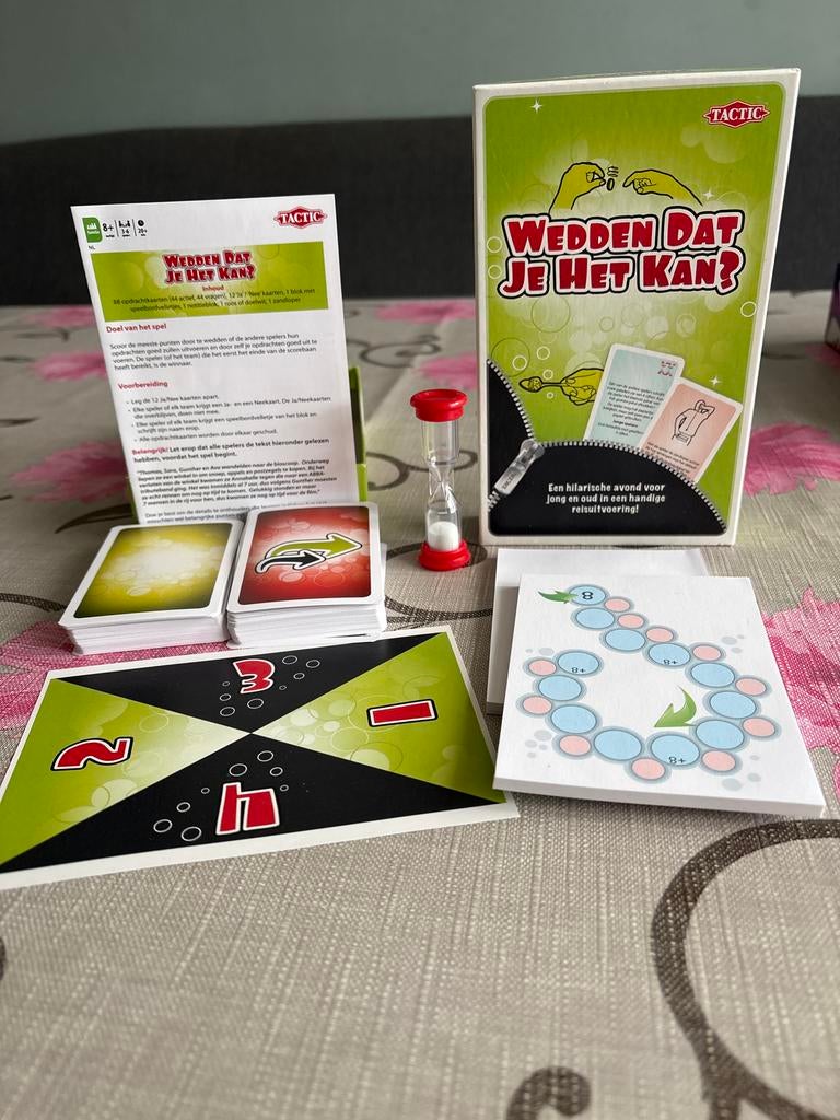 Wedden Dat Je Het Kan? - Hilarisch Gezelschapsspel, Hobby en Vrije tijd, Gezelschapsspellen | Bordspellen, Drie of vier spelers