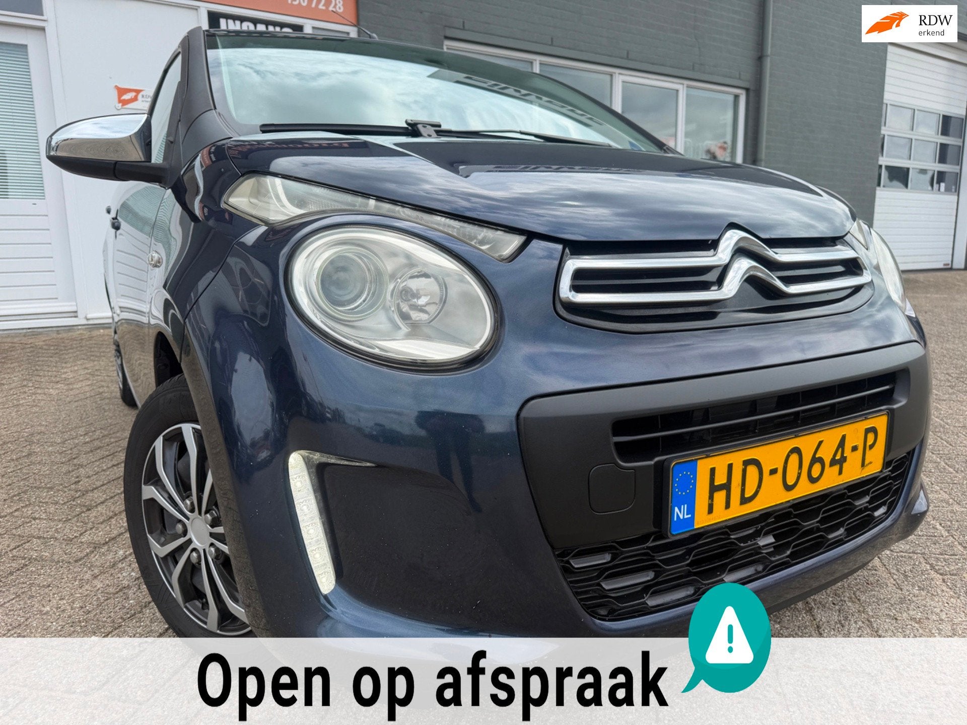 Citroen C1 1.0 e-VTi Style Edition 5 drs met carplay - bluet, Auto's, Citroën, Voorwielaandrijving, Stof, Gebruikt, Origineel Nederlands