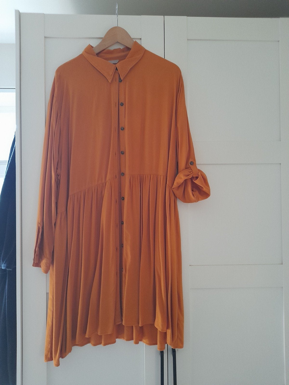 Okergele blouse / tuniek van H&M maat xl, Ophalen of Verzenden, Zo goed als nieuw, Maat 46/48 (XL) of groter, Geel