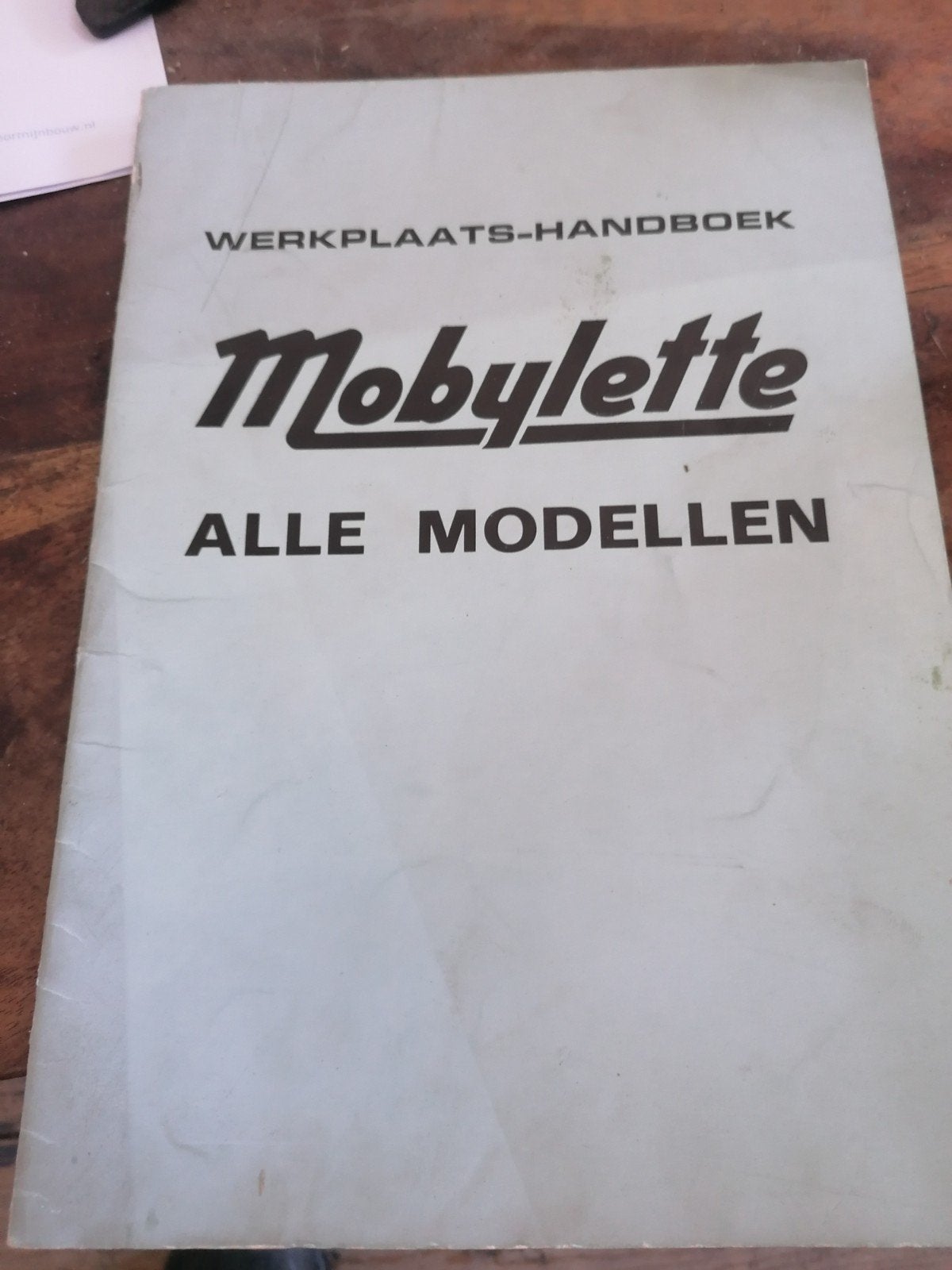 Kaptein Mobylette Werkplaatshandboek - Alle Modellen, Ophalen of Verzenden, Zo goed als nieuw, Autotechniek