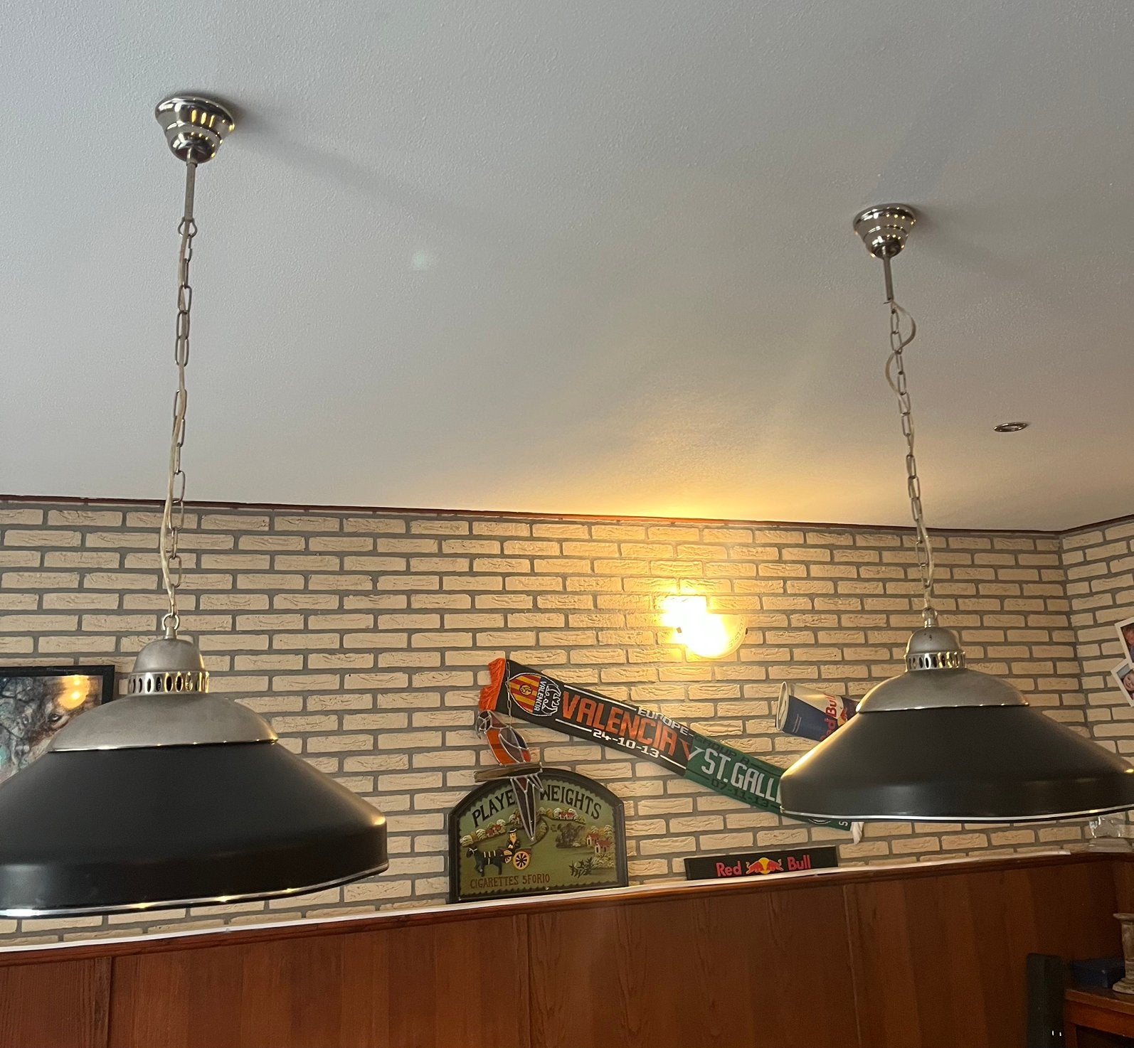 Biljart lampen, Ophalen, Zo goed als nieuw, Biljarttafel