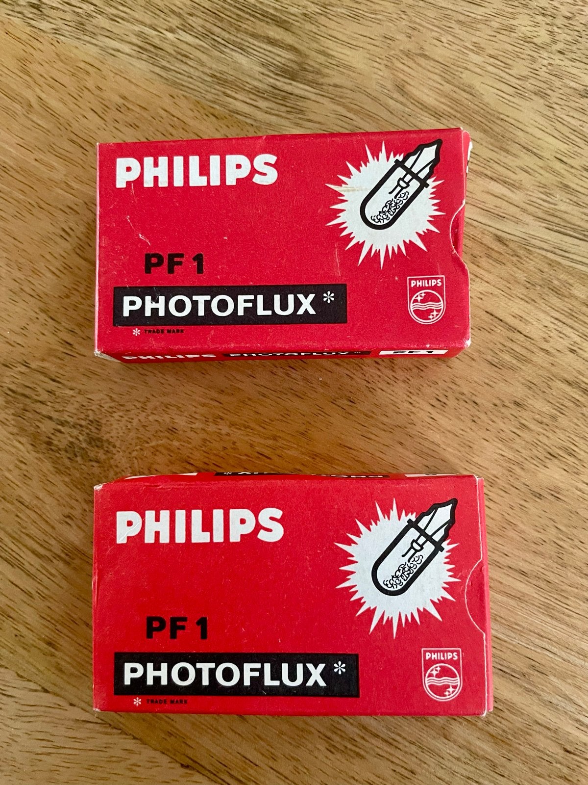 Philips PF1 Photoflux flitslampen - 2x 10 stuks, Philips, Voor analoge fotografie, Nieuw, Ophalen of Verzenden
