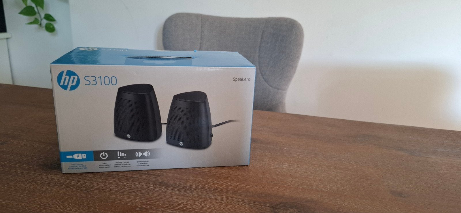 HP S3100 Speakers - Nieuw in doos, Computers en Software, Pc speakers, Nieuw, Audiokanaal 2.0, Ophalen of Verzenden
