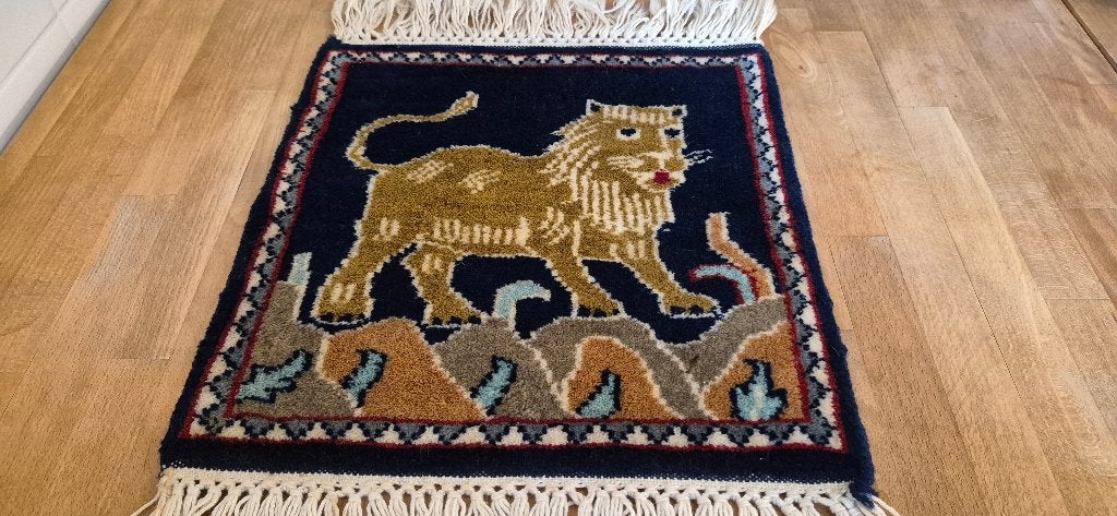 Vintage bijzet tafel tapijtje / legger, Ophalen of Verzenden, Huis en Inrichting