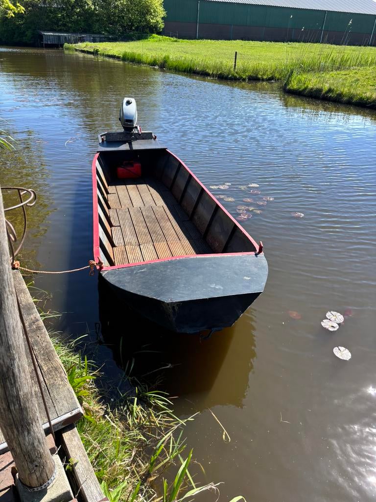 Sloep, Tuindersvlet, met nieuwe 2 laags antifouling, Ophalen, Gebruikt, Tot 10 pk, Staal