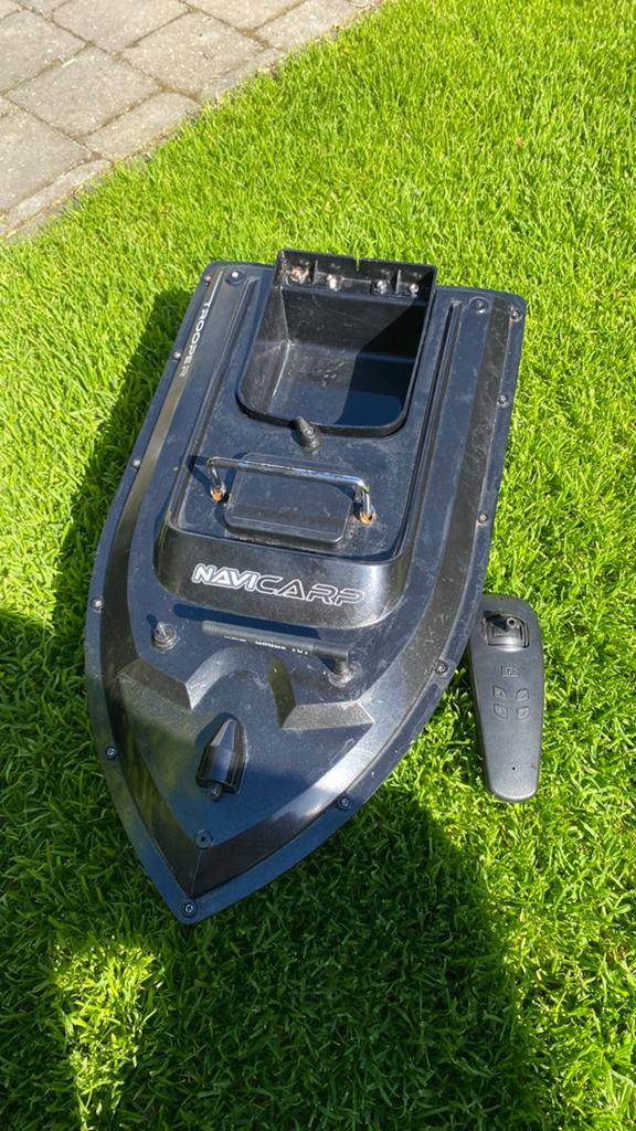 Navicarp Trooper voederbootje voor karpervissen, Ophalen of Verzenden, Gebruikt, Overige typen