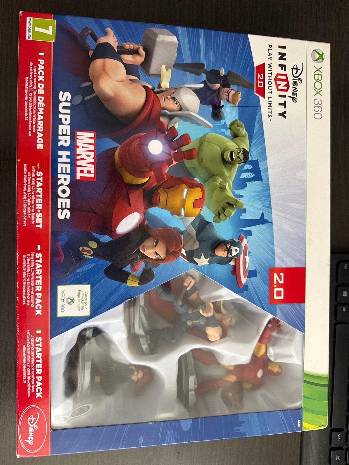Disney Infinity 2.0 Marvel Super Heroes Starter Pack Xbox 36, Avontuur en Actie, 1 speler, Eén computer, Ophalen of Verzenden