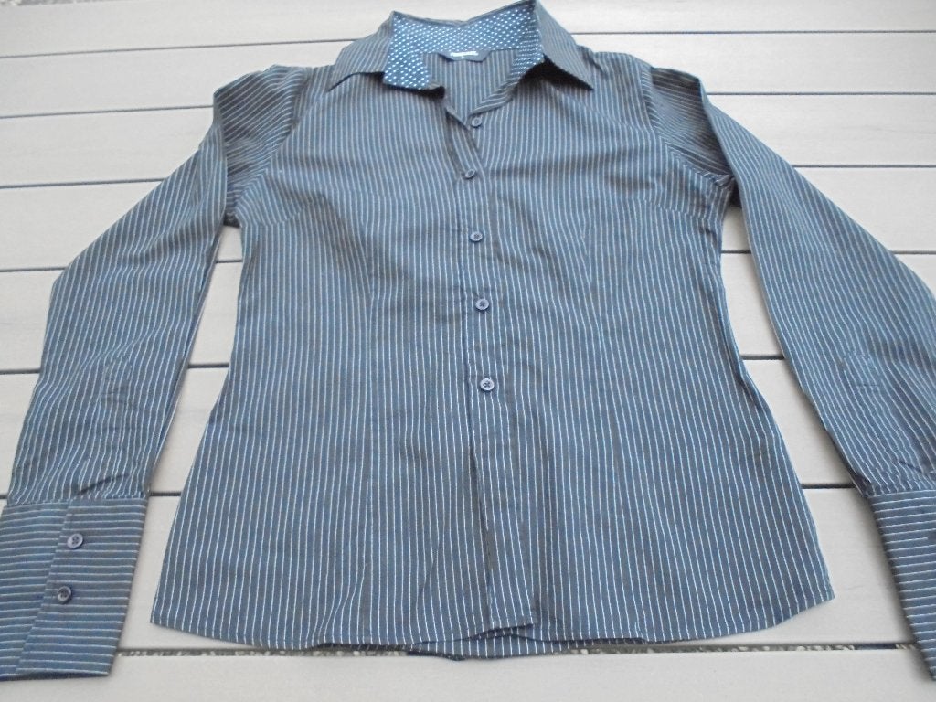 Zwart witte streep blouse FORECAST, Kleding | Dames, Forecast, Zwart, Maat 42/44 (L), Ophalen of Verzenden