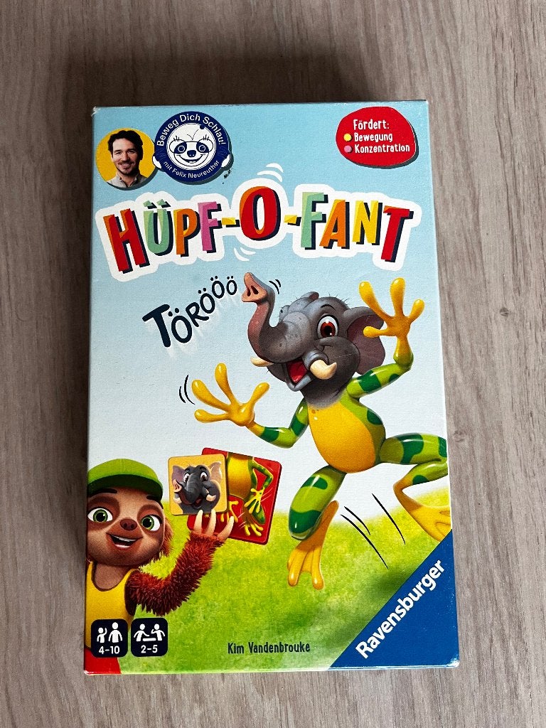 spel Hüpf-o-fant, Een of twee spelers, Ophalen of Verzenden, Zo goed als nieuw, Ravensburger