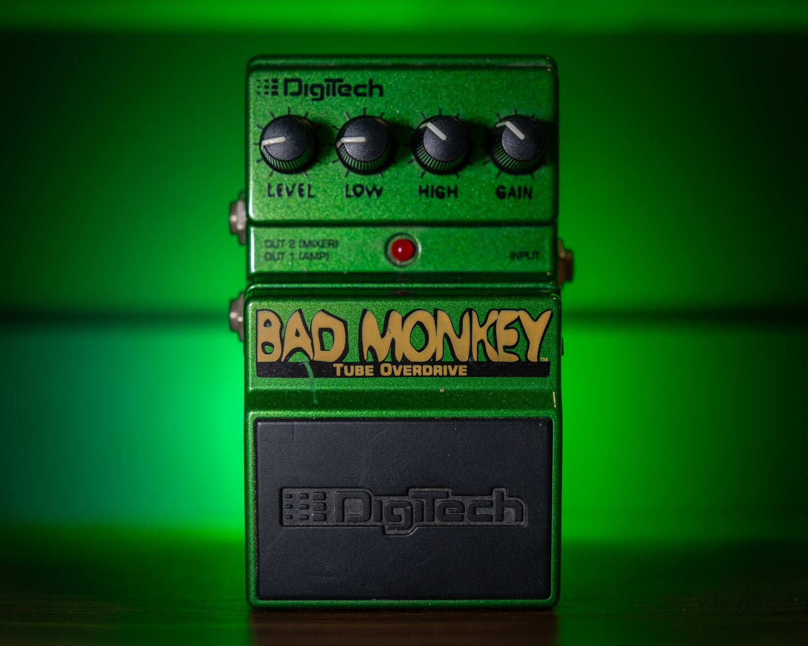 Zeldzame DigiTech Bad Monkey Tube Overdrive gitaarpedaal, Ophalen of Verzenden, Gebruikt, Distortion, Overdrive of Fuzz