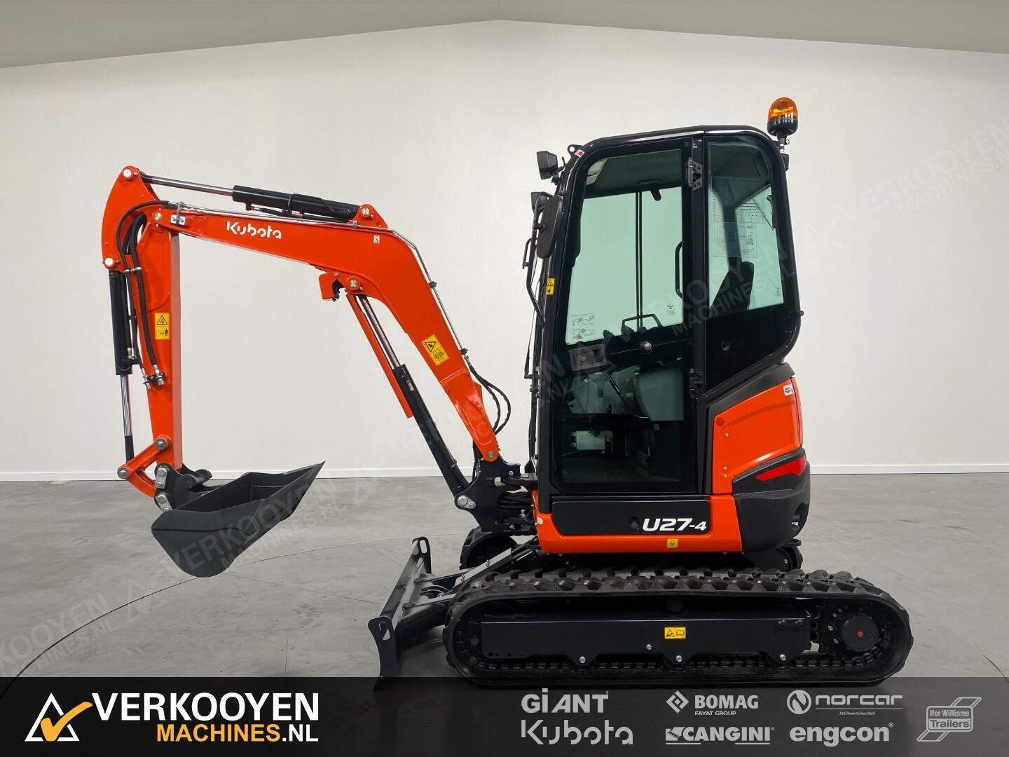 2026 Kubota U27-4 Hi-spec VK10220, Zakelijke goederen, Machines en Bouw | Kranen en Graafmachines, Graafmachine