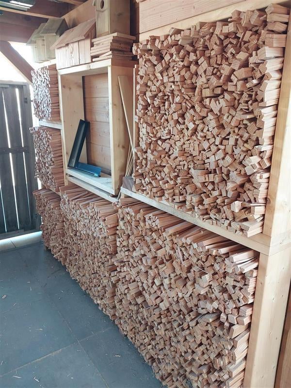 Aanmaakhoutjes schoon hout, Minder dan 3 m³, Ophalen
