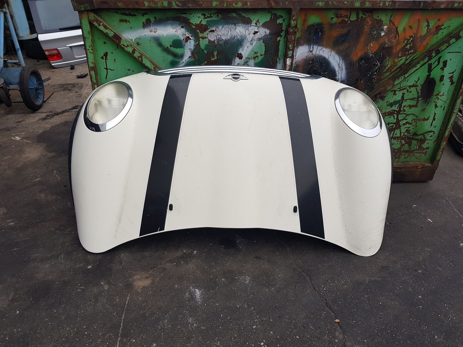 MINI COOPER MOTORKAP +KOPLAMPEN  BJ 2005, Auto-onderdelen, Gebruikt, -, -, Ophalen of Verzenden