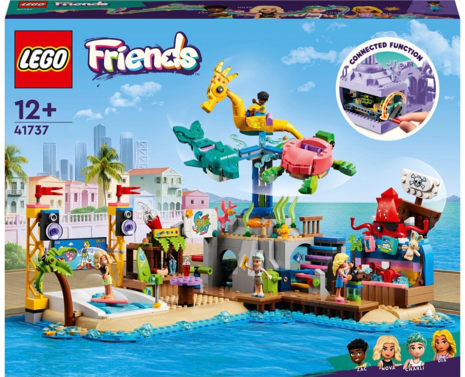 LEGO Friends 41737 Strandpretpark - ZGAN met doos, Ophalen, Lego, Nieuw, Friends