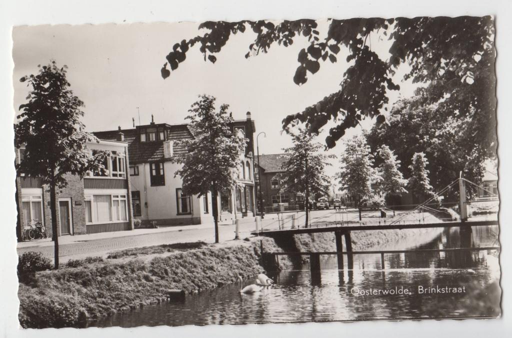 034 Oosterwolde 1960 Brinkstraat 1960 B35, Verzenden, 1940 tot 1960, Gelopen, Friesland