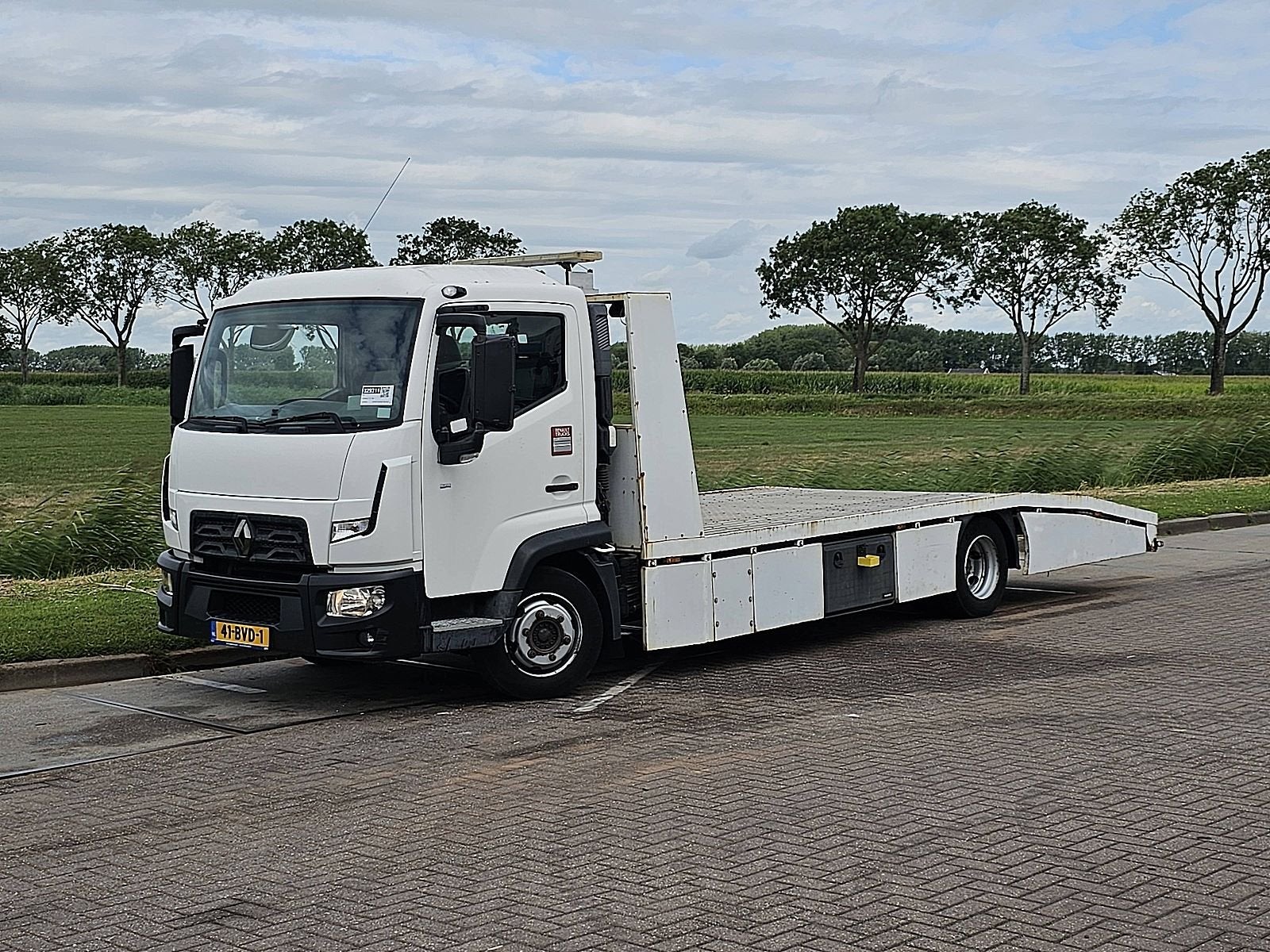 RENAULT D 180, Auto's, Euro 6, Renault, Wit, Stoelverwarming