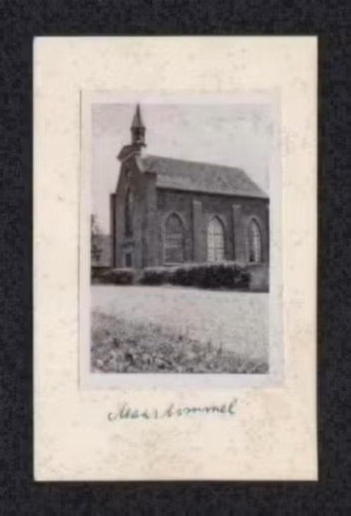 Foto Maasbommel Ned. Herv. Kerk., Foto, Ophalen of Verzenden, Zo goed als nieuw, 1940 tot 1960