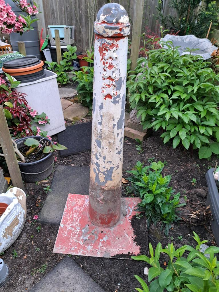 Amsterdammertje mét drie kruizen origineel, Tuin en Terras, Ophalen, Zo goed als nieuw, Metaal