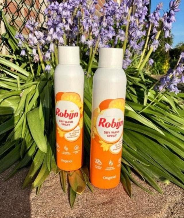 Nieuw: verfrissende wasspray 2x Robijn dry wash original, Ophalen of Verzenden, Nieuw