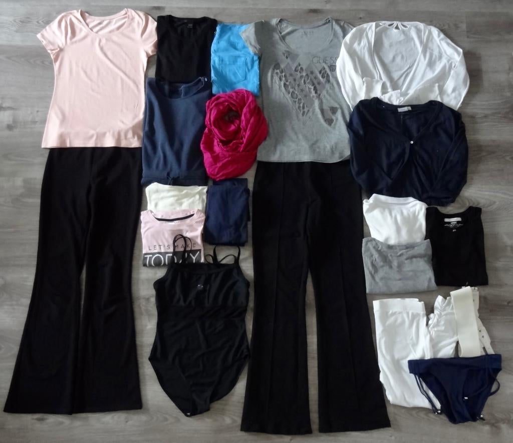 Pakket dameskleding maat S / M, Ophalen of Verzenden, Gedragen, Maat 38/40 (M)