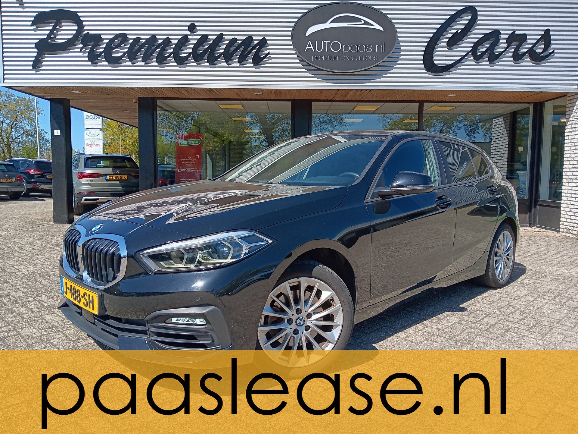 BMW 1-serie 118i 141pk Executive Edition|automaat|carplay|cr, Auto's, Gebruikt, Automatische klimaatregeling, Zwart, Origineel Nederlands