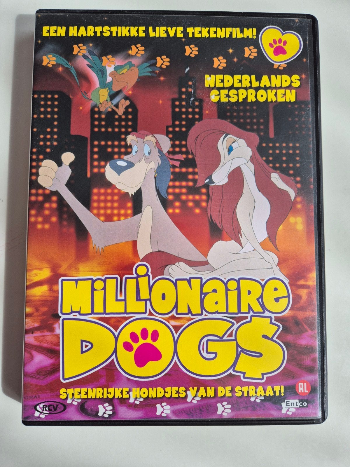 Millionaire Dogs DVD - Nederlands Gesproken, Europees, Tekenfilm, Alle leeftijden, Ophalen of Verzenden