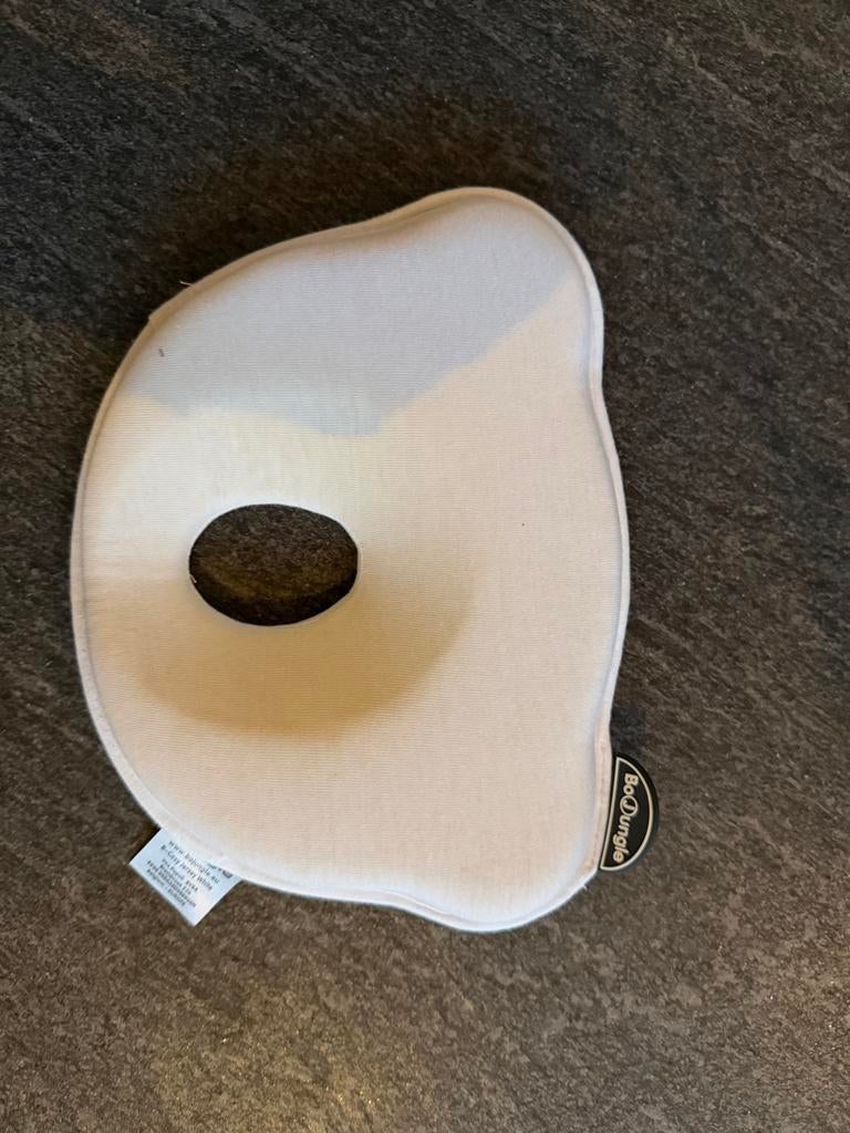 Bo Jungle B-Cosy Jersey White babykussen, Ophalen, Zo goed als nieuw, Voedingskussen