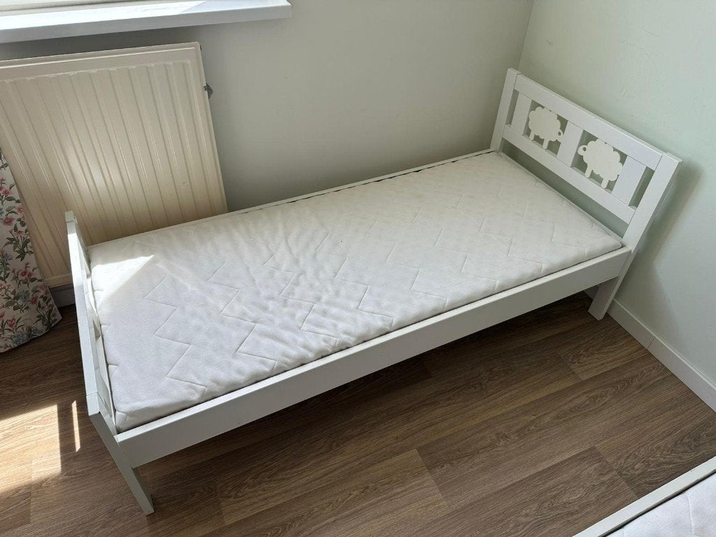 Peuterbed inclusief matras 70x160cm, Gebruikt, 70 tot 85 cm, 140 tot 160 cm, Ophalen