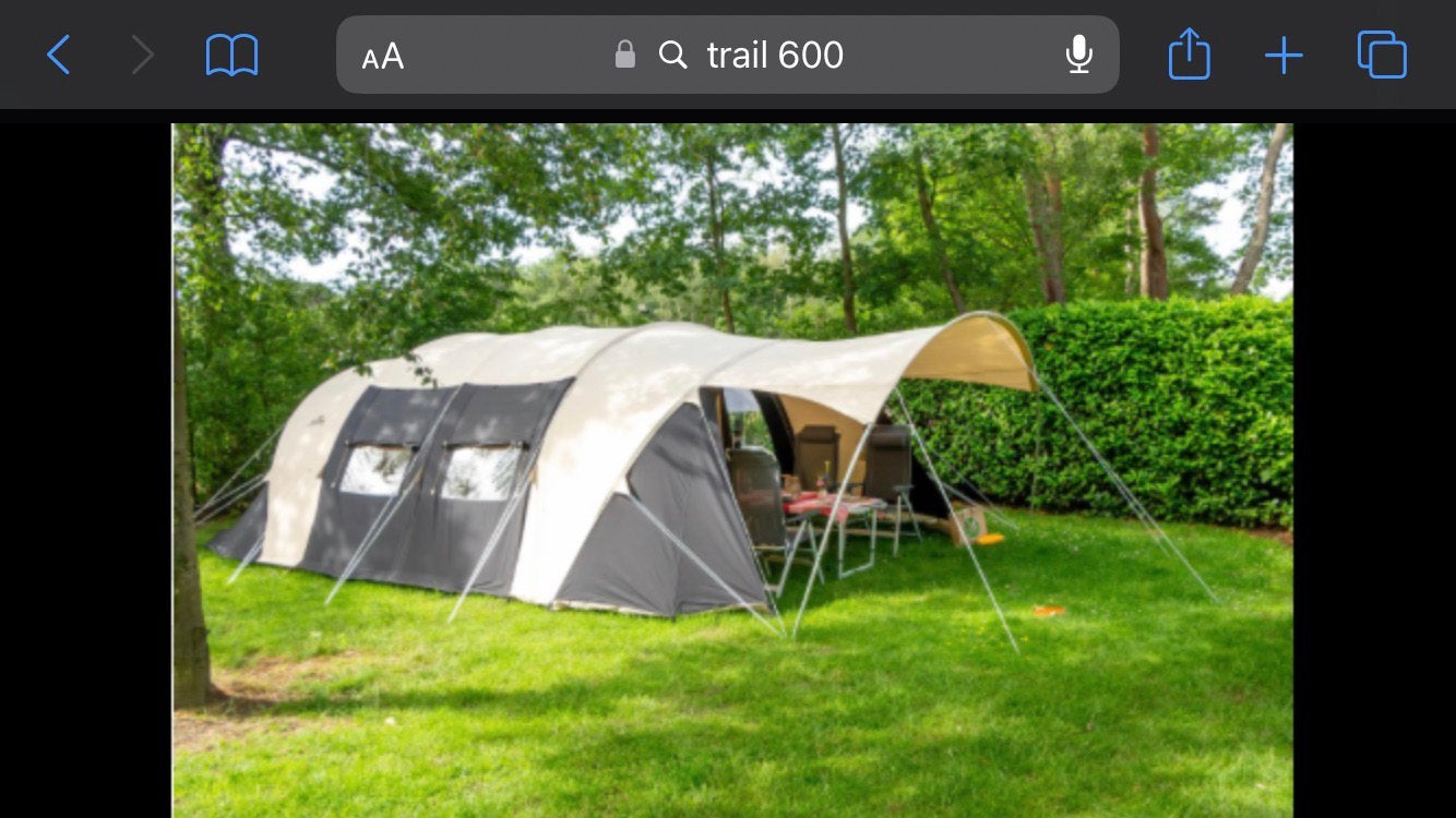 Obelink Trail 600 6-persoons koepeltent incl.  met accessoir, Ophalen, Gebruikt, Tot en met 6