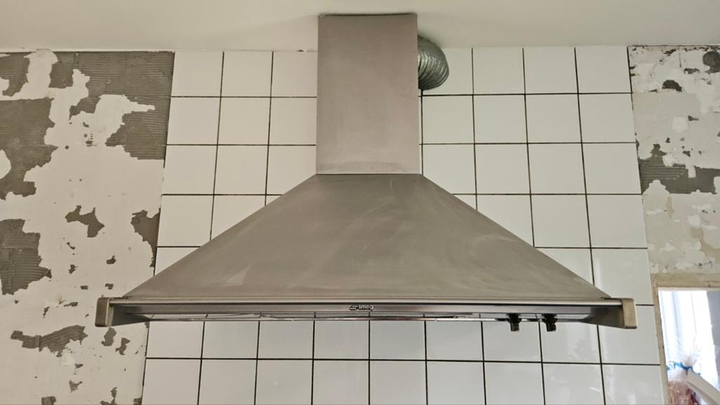 Smeg Wandschouwkap - RVS Afzuigkap, Witgoed en Apparatuur, Afzuigkappen, Ophalen, Gebruikt, Wandschouwkap, Vrijstaand