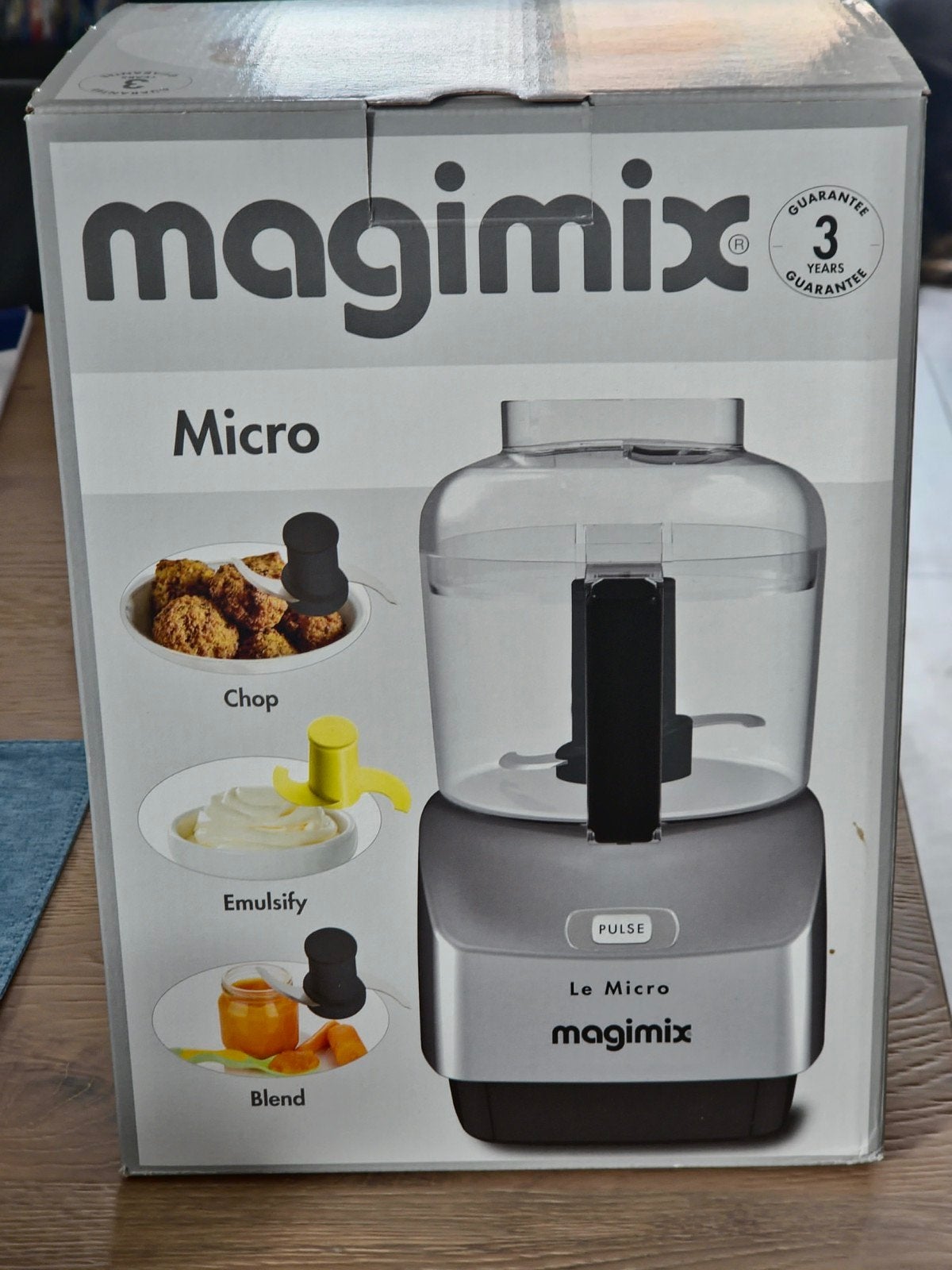 Magimix Micro Foodprocessor - Nieuw in doos, Witgoed en Apparatuur, Minder dan 1 liter, Ophalen, Nieuw, 1 snelheid