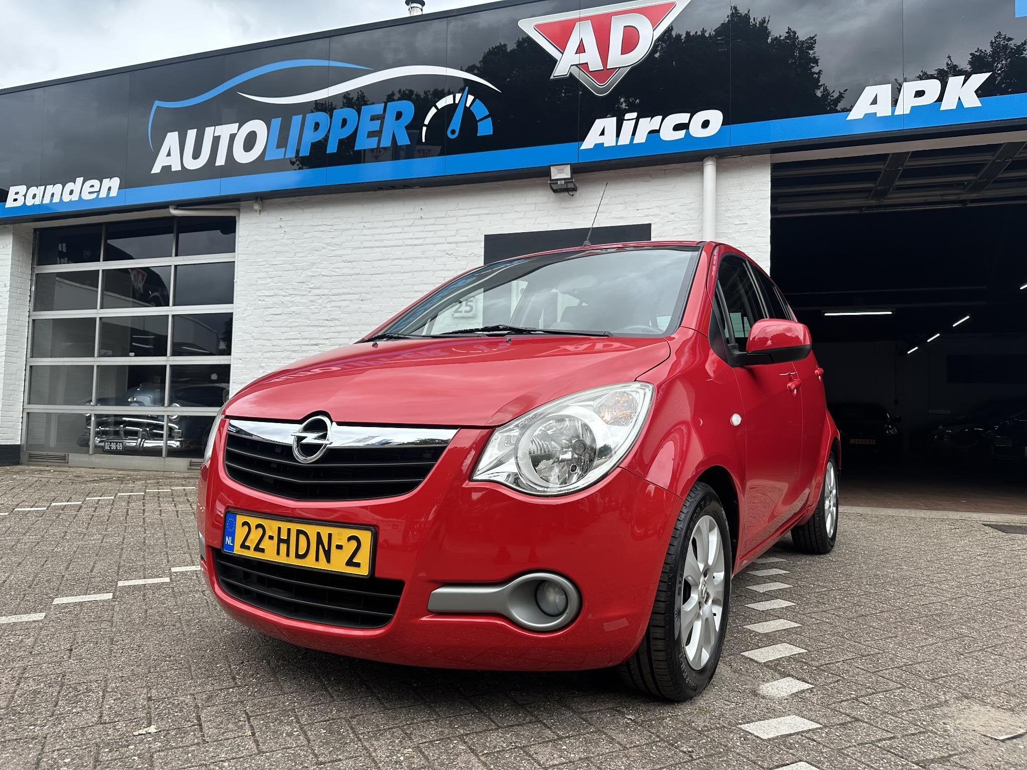 Opel Agila 1.2 Enjoy /Nieuwe apk bij aflevering/Airco/Lm vel, Auto's, Voorwielaandrijving, 4 cilinders, 965 kg, Origineel Nederlands