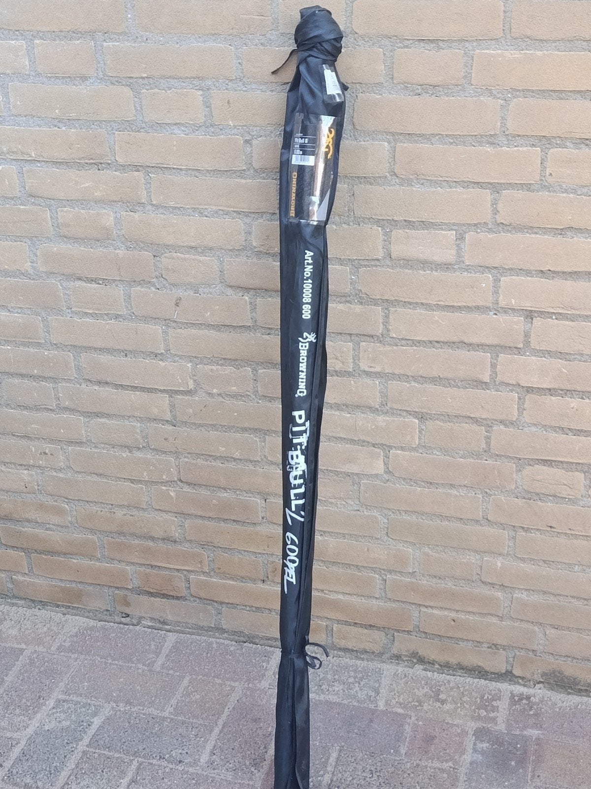 Browning Pitbull 600EL vaste hengel, Ophalen, Zo goed als nieuw, Vaste hengel
