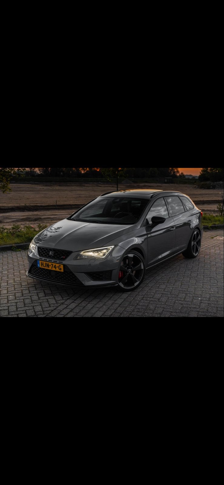 Seat Leon cupra 2.0 TSI 290PK Dsg-6 2016 Grijs, Auto's, Seat, 15 km/l, Zwart, 4 cilinders, 1984 cc