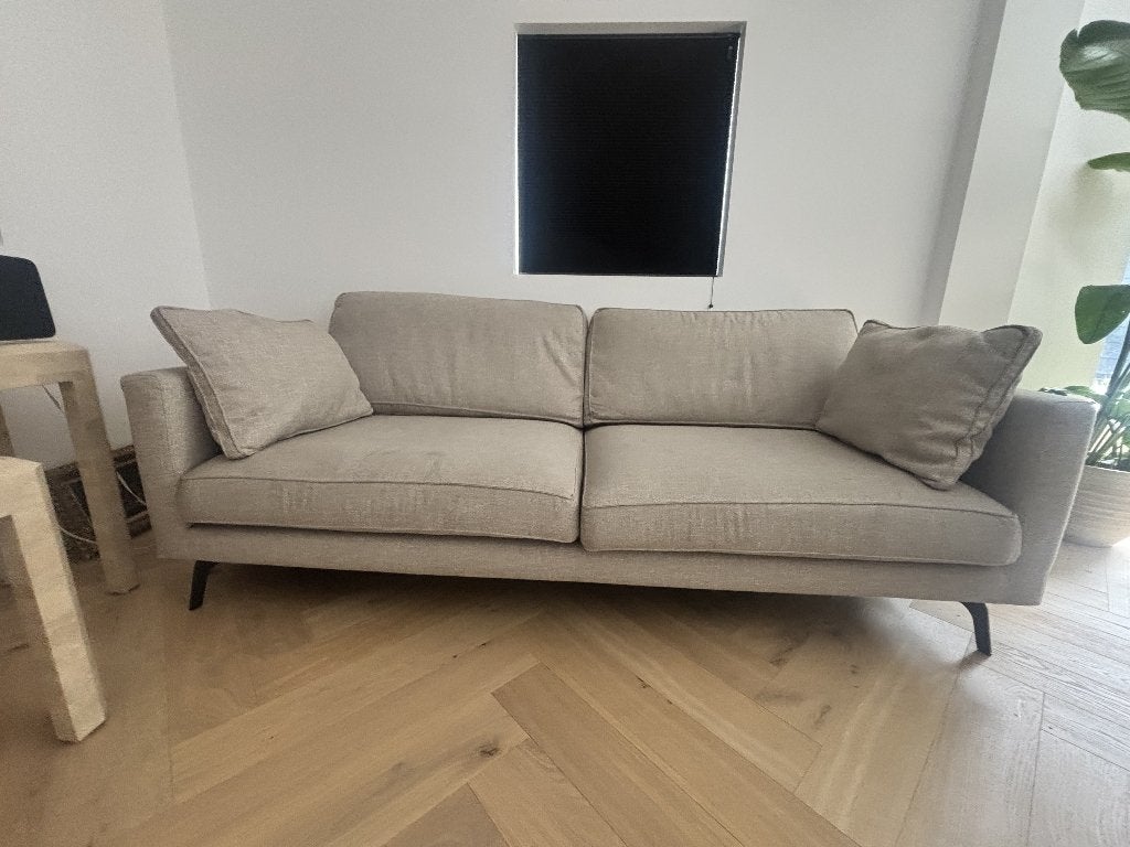 Bank, Huis en Inrichting, Ophalen, Gebruikt, Rustige style, Tweepersoons