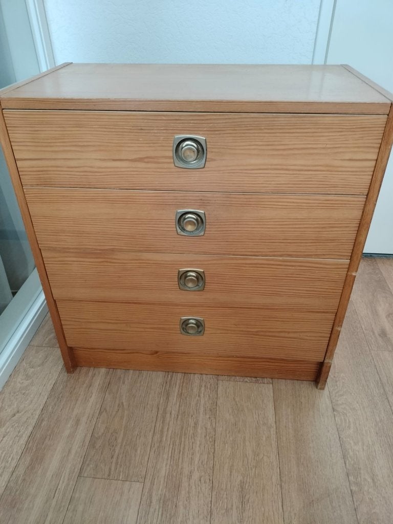 vintage kastje, Ophalen, Gebruikt, Vintage, 50 tot 100 cm