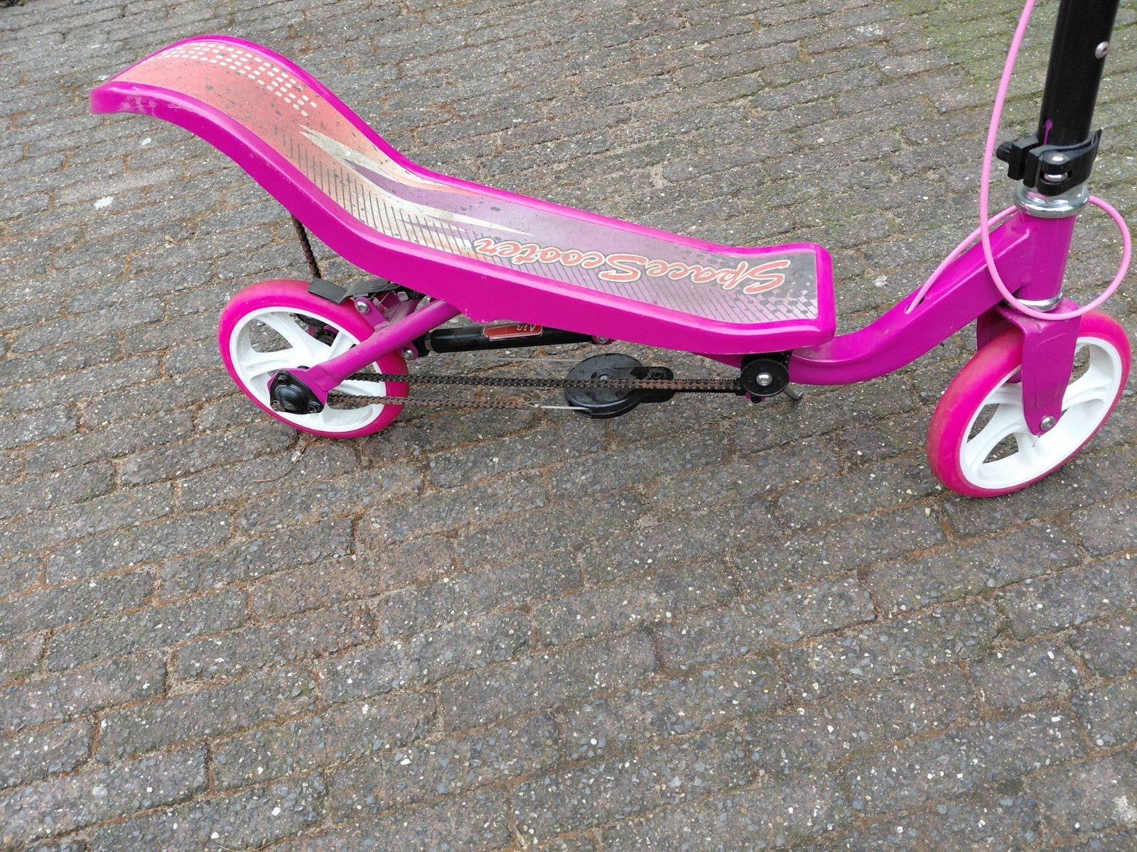 Roze Space Scooter, Ophalen, Gebruikt, Gewone step, Space Scooter