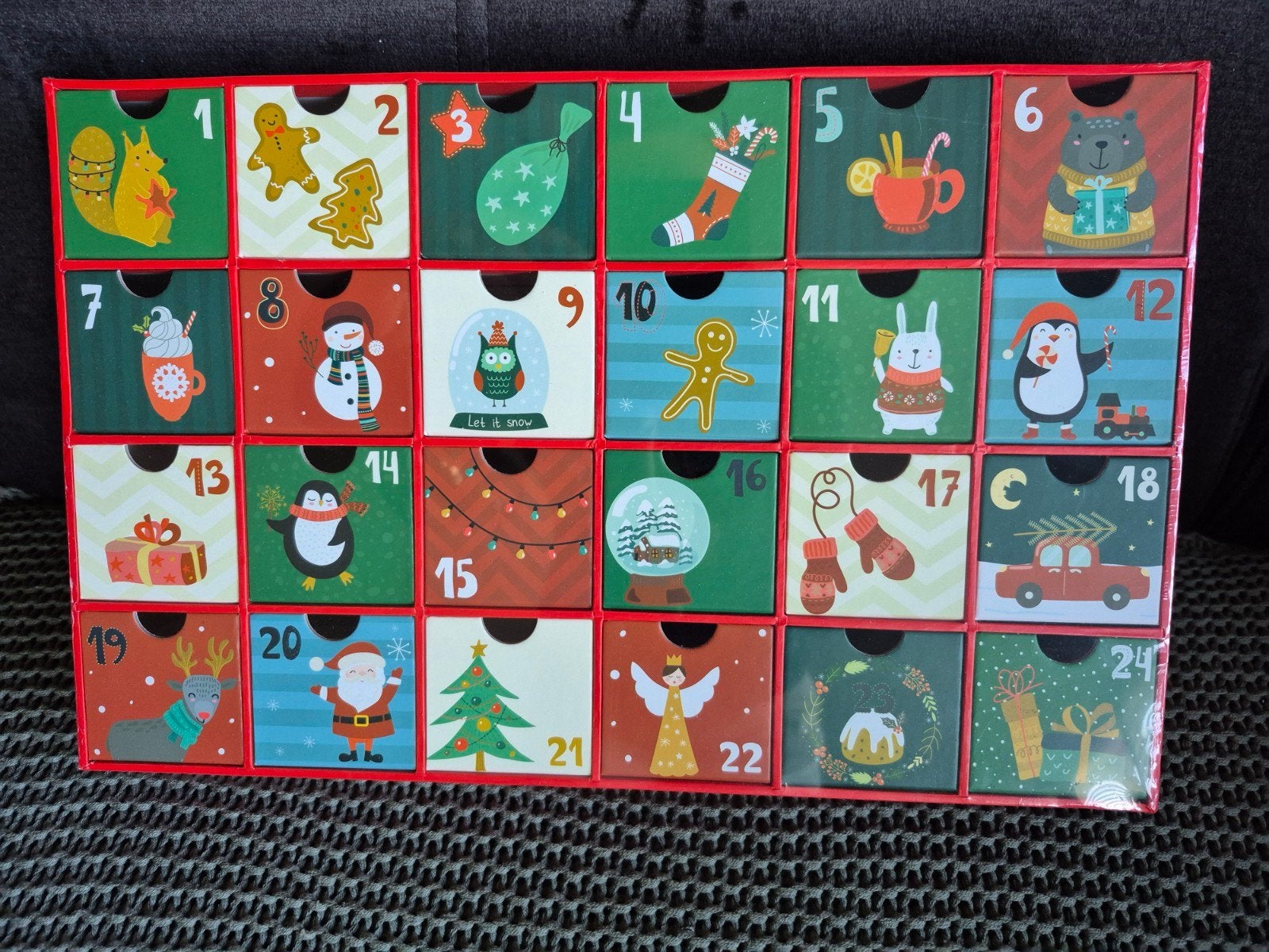 Nieuwe lege adventkalender, Ophalen of Verzenden, Nieuw