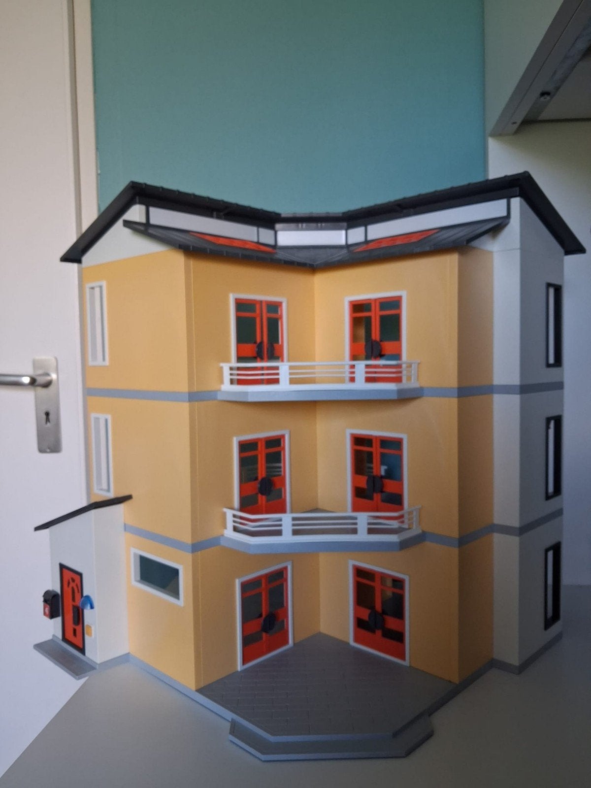 playmobil huis met inrichting, Ophalen, Zo goed als nieuw, Poppenhuis