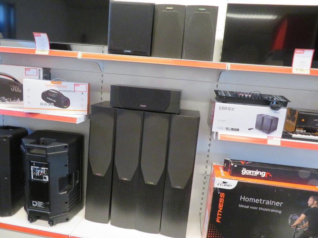 Mission Speaker set | Pawn Eindhoven, Gebruikt, 60 tot 120 watt, Front, Rear of Stereo speakers, Ophalen