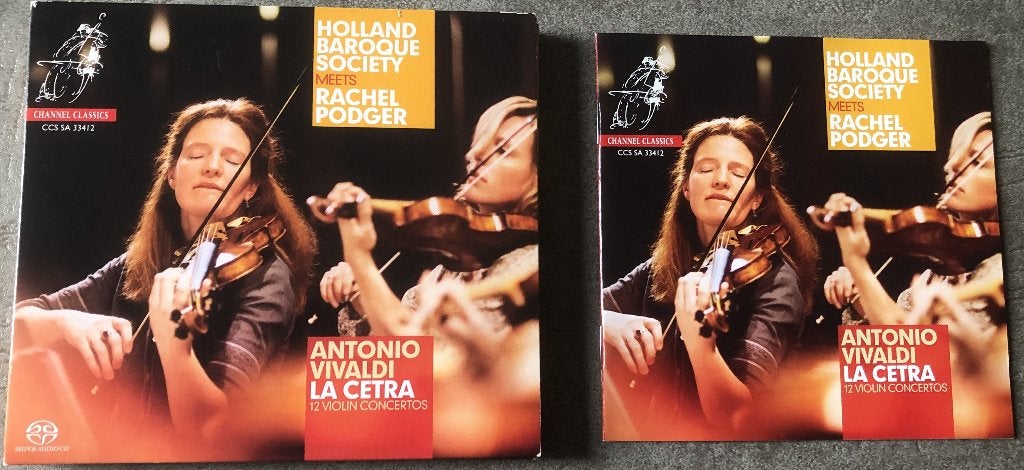VIVALDI-LA CETRA-12 VIOLIN CONCERTOS -RACHEL PODGER- 2 CD, Ophalen of Verzenden, Orkest of Ballet, Barok, Vivaldi