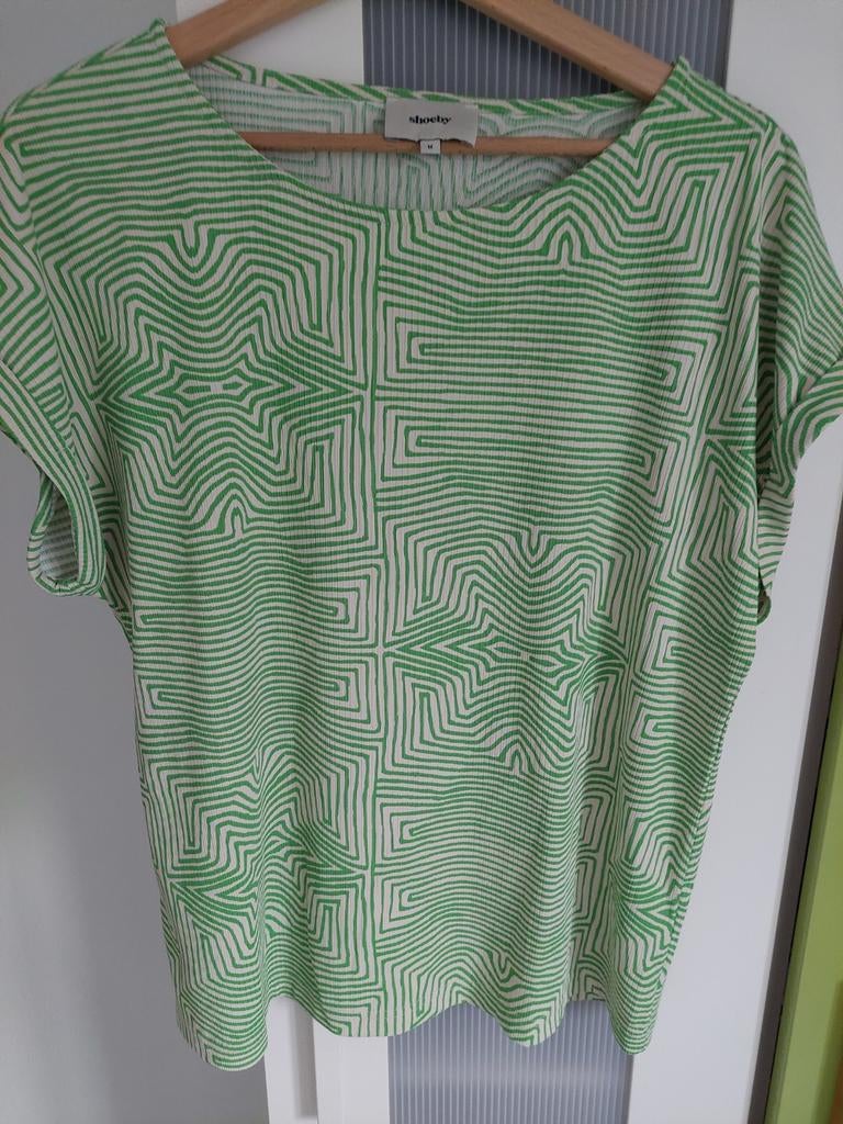 Shoeby T-shirt met print - Maat M, Maat 38/40 (M), Ophalen of Verzenden, Zo goed als nieuw, Korte mouw