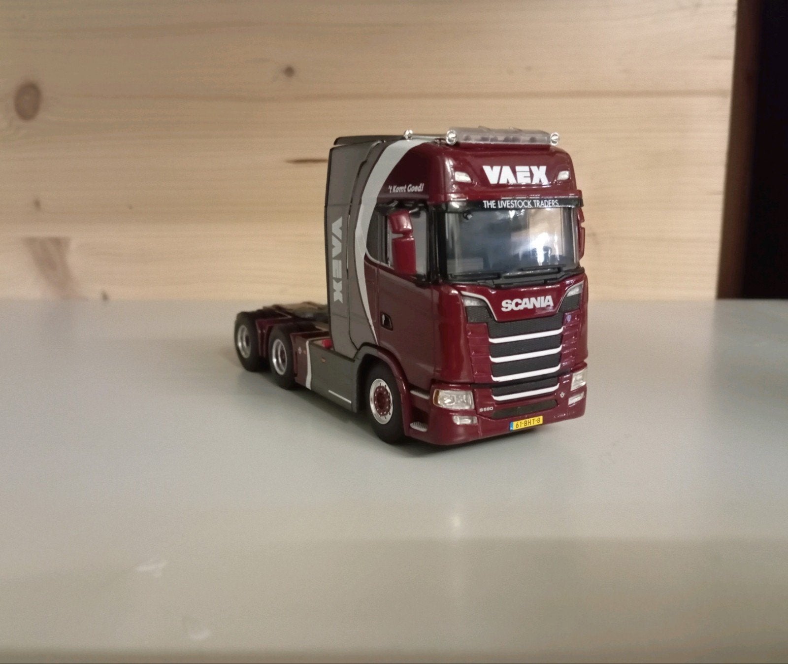 Scania Vaex WSI, Hobby en Vrije tijd, Modelauto's | 1:50, Zo goed als nieuw, Bus of Vrachtwagen, Wsi, Ophalen of Verzenden